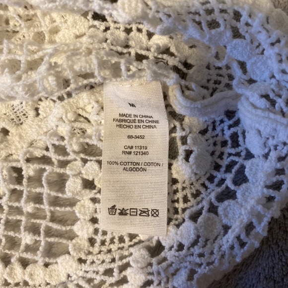 Crochet top size M, cotton - Picture 3 of 3